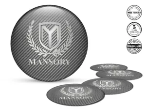 Mansory Ruota Adesivi Edizione Stile Silicone Lusso